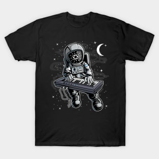 Astronaut Organ Cardano ADA Coin To The Moon Crypto Token Cryptocurrency Blockchain Wallet Birthday Gift For Men Women Kids T-Shirt